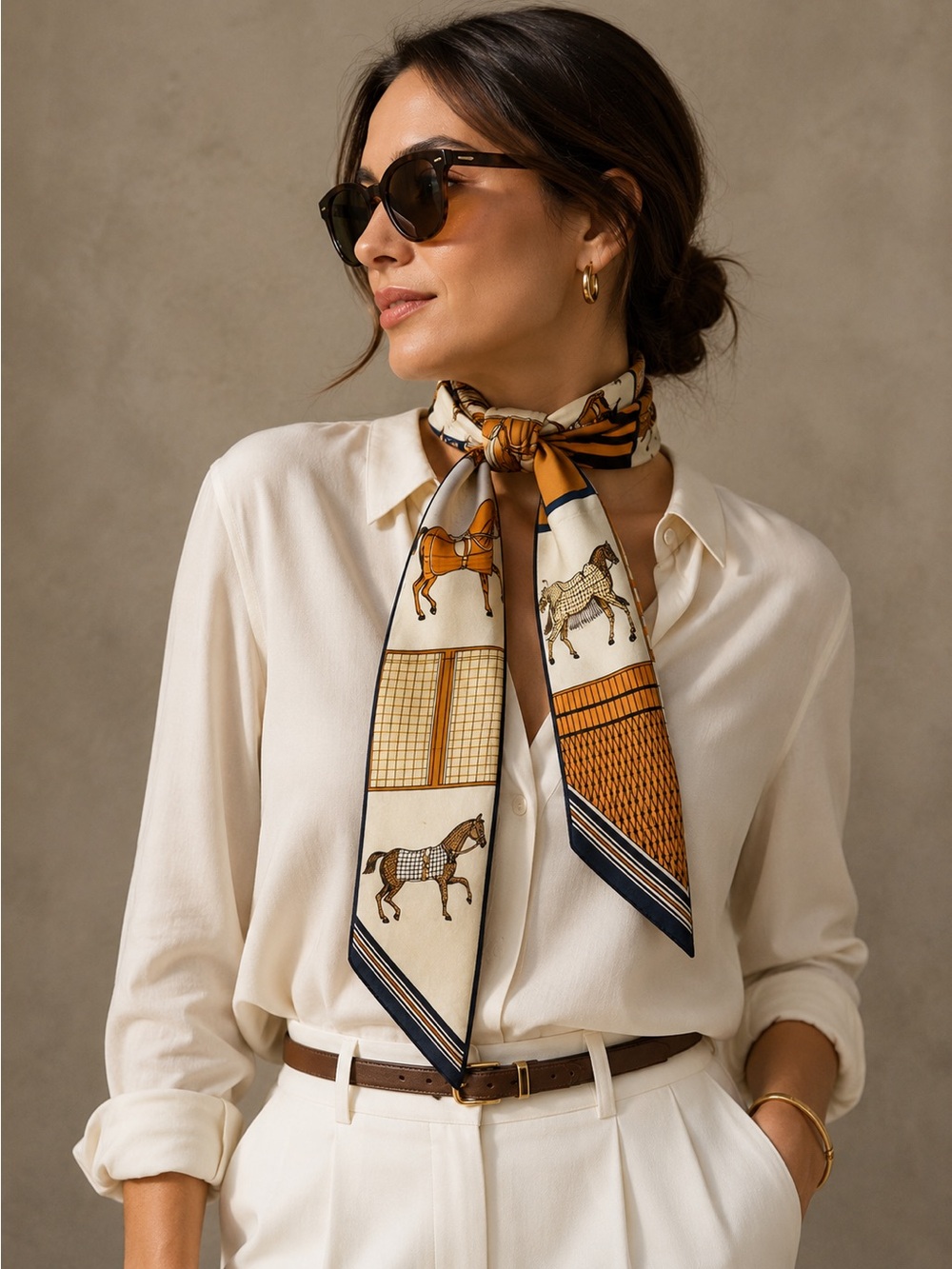 Luxurious Silk Scarf (No Brand) - NWOT - 41" x 41” Square Fashion Accessory